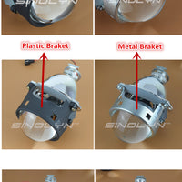 3.0 Bi-Lens for H7 H4 place,  H1 bulbs